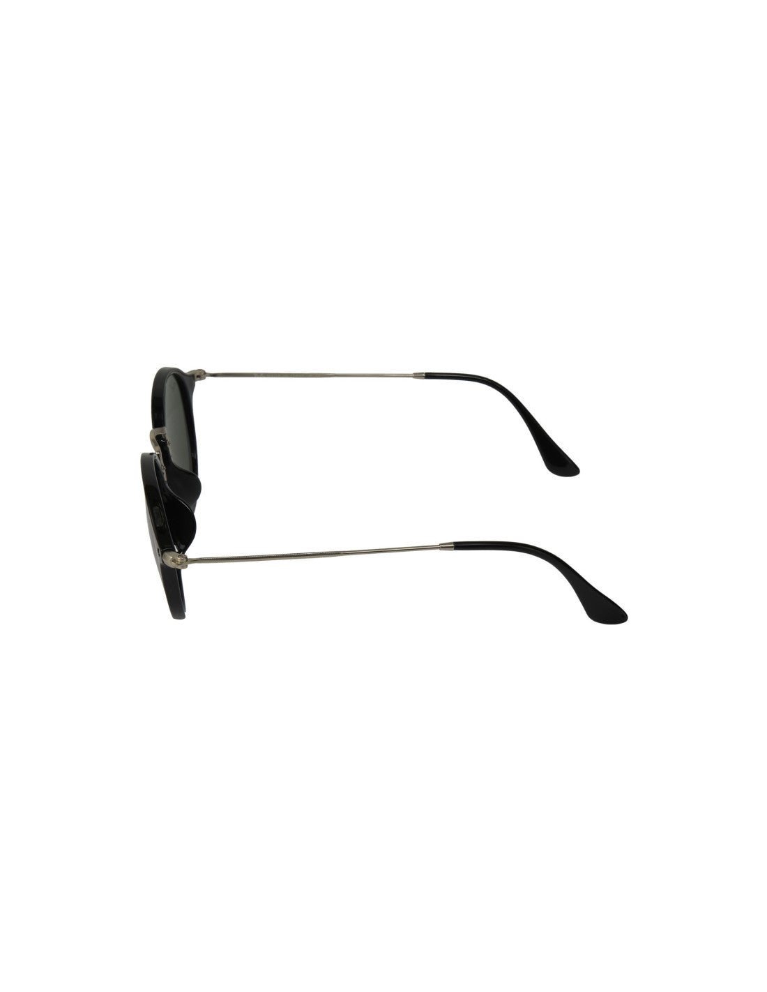 Ray Ban Rb2447 901 Round Fleck Negro G-15 Plata Clasico